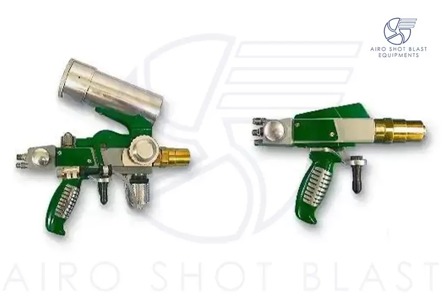 Powder flame spray gun