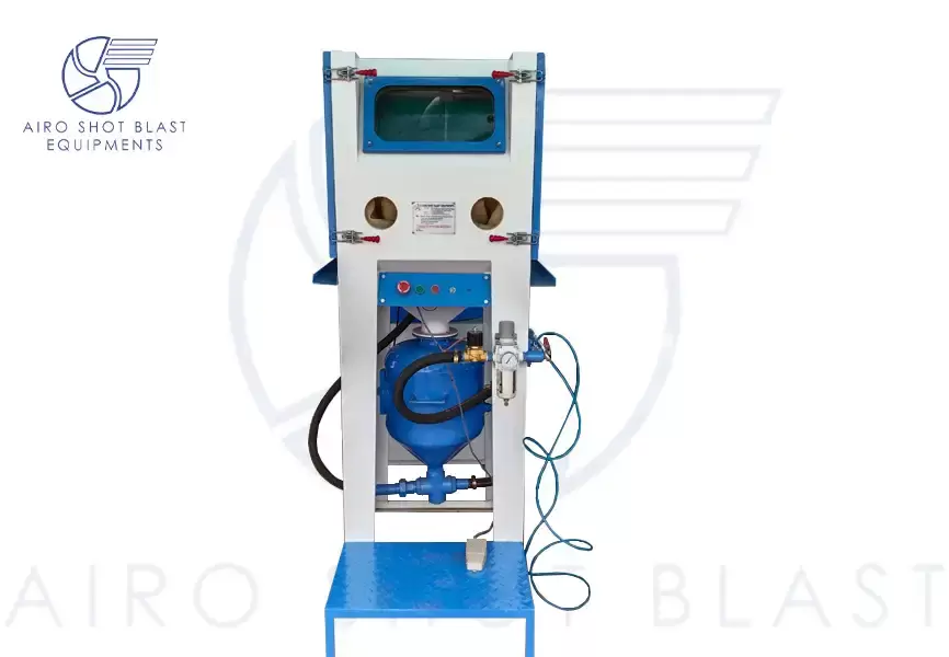 Pressure Sandblasting Cabinet view 2