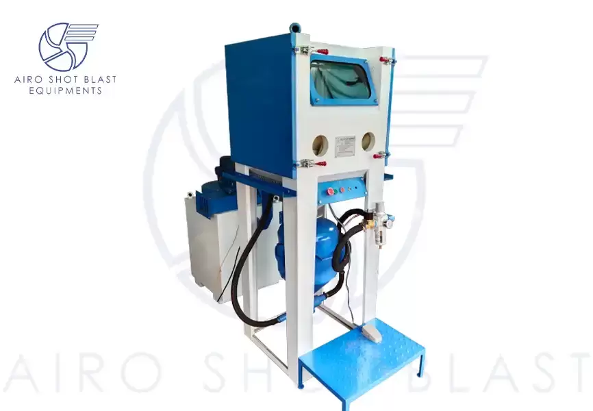 Pressure Sandblasting Cabinet view 3