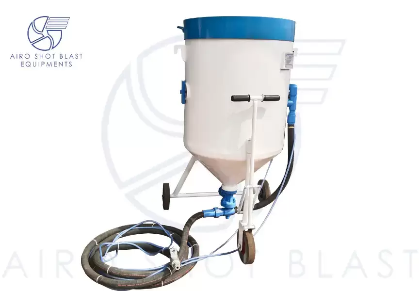 Portable Shot Blasting Machine, (Airo P7 1000) view 2
