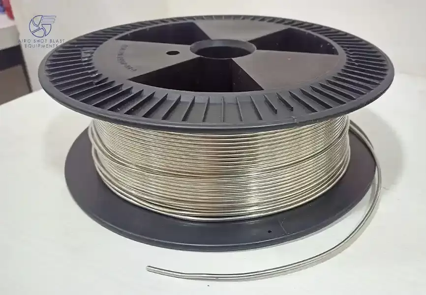 Babbitt wire view 3